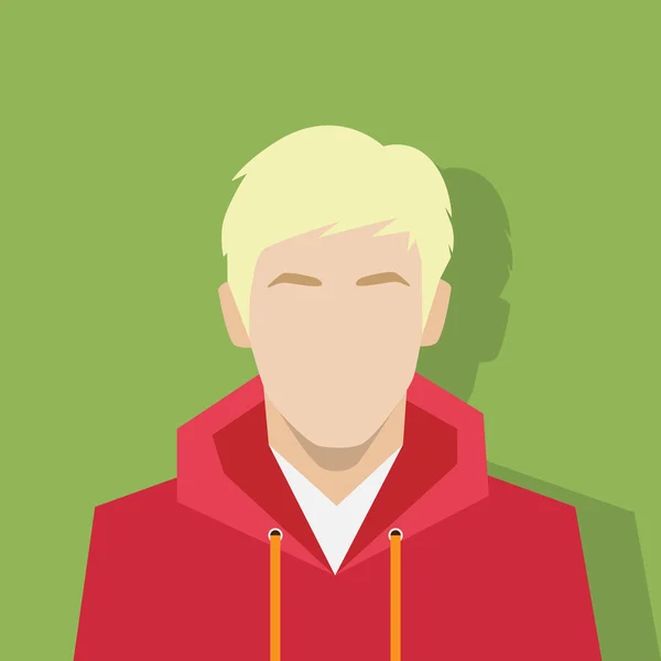 Icono del perfil masculino avatar — Vector de stock