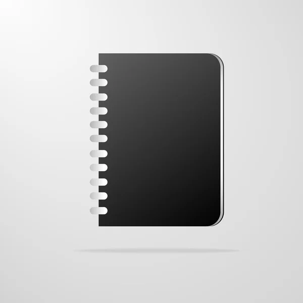 Buku catatan ikon buku catatan - Stok Vektor