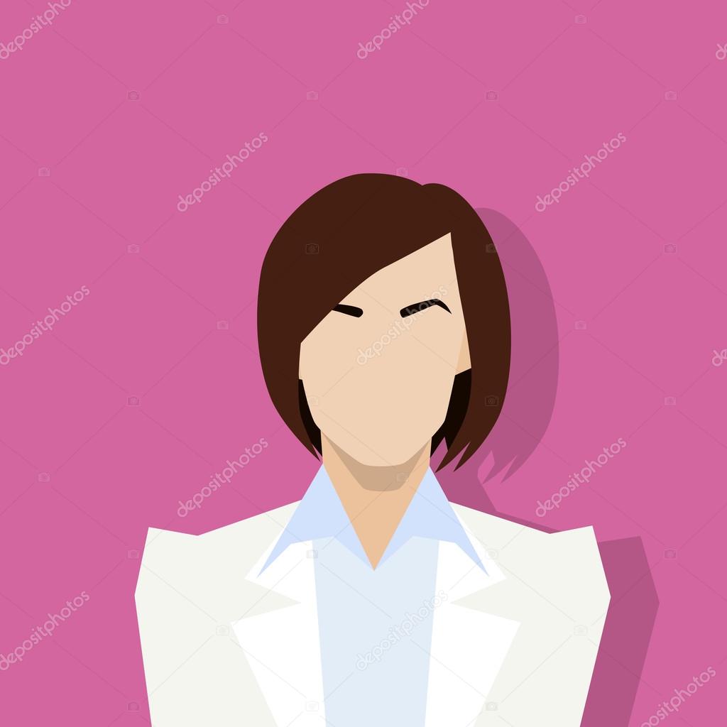 Businesswoman profile icon