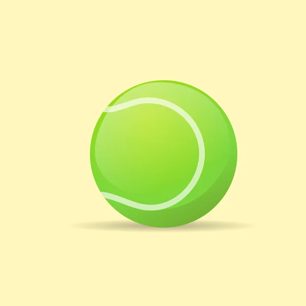 Tennisbal Icoon — Stockvector