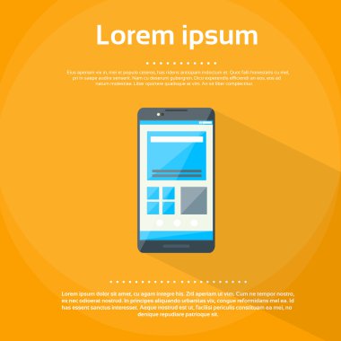 Hücre akıllı telefon simgesi