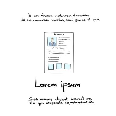 El çizmek özgeçmiş Cv profili