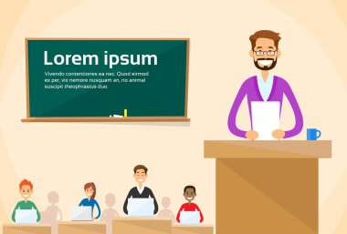 Profesör konferans konuşma