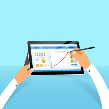Ekonomi Grafik Tablet yüzey