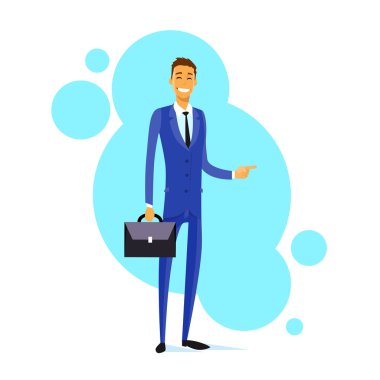 İşadamı parmağını gösterdi.