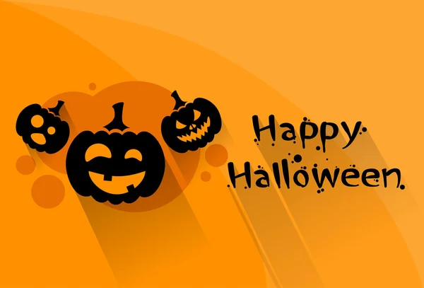 Skrämmande Halloweenpumpor — Stock vektor