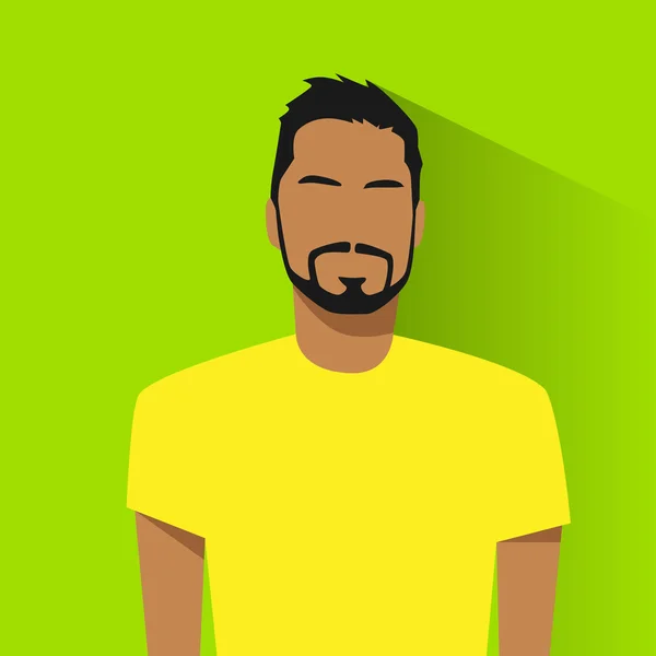 Erkek İspanyol avatar portre — Stok Vektör
