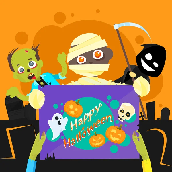 Gelukkig halloween-feest — Stockvector