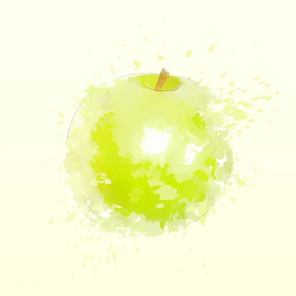 青苹果果 — 图库矢量图片