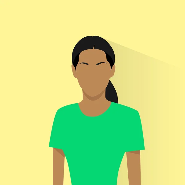 Perfil femenino iconwomen — Vector de stock