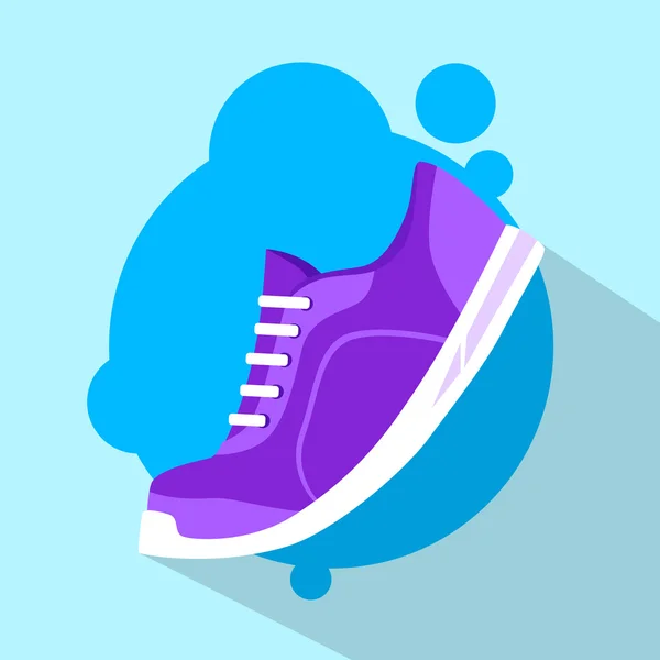 Esporte Running Sneaker —  Vetores de Stock