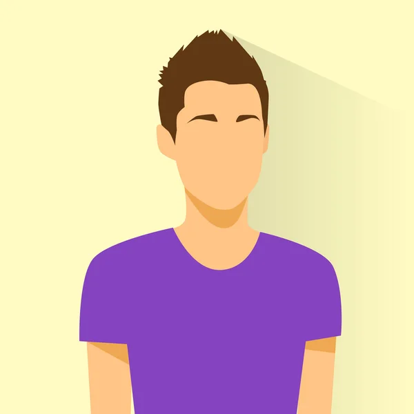 Icono de avatar masculino — Vector de stock