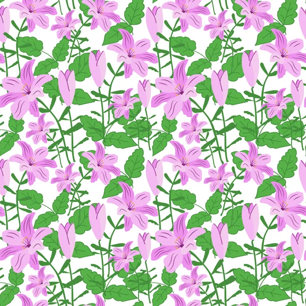 Modèle floral sans couture — Image vectorielle