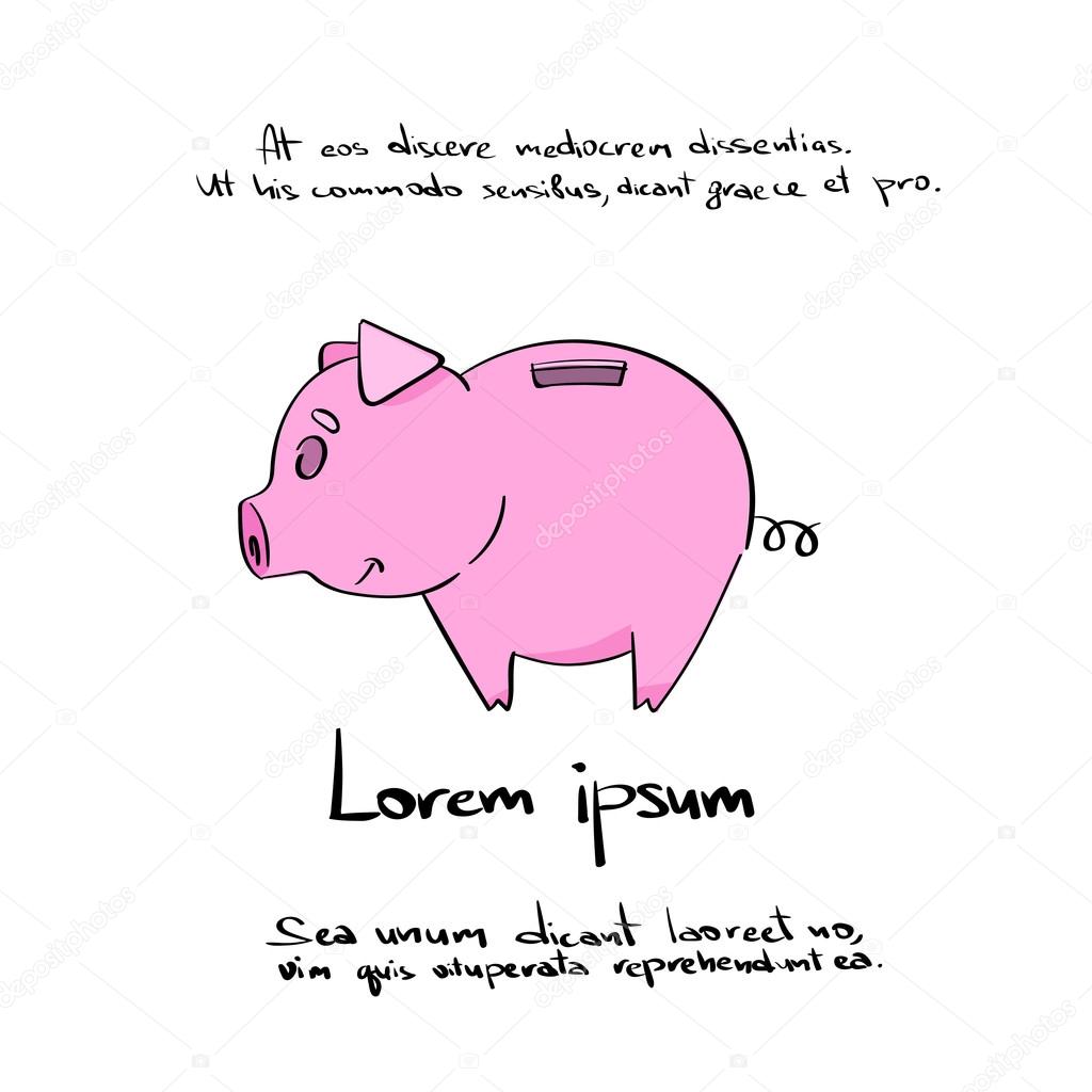 Sparschwein Zeichnen