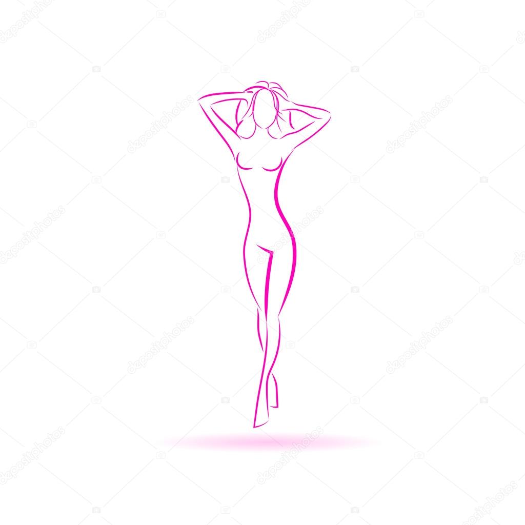 Female Body Logo