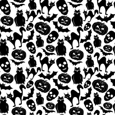 Cadılar Bayramı kusursuz desen