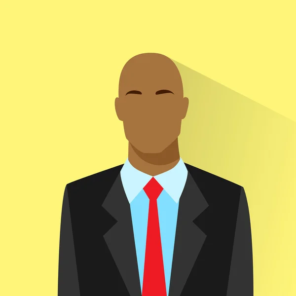 Empresario africano americano negrita — Vector de stock