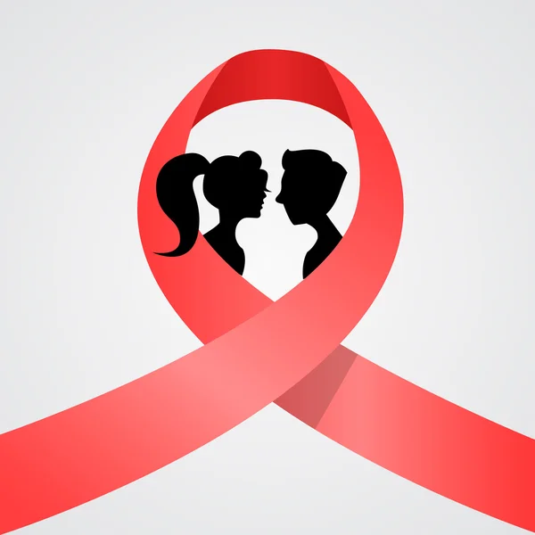 世界艾滋病日的概念 — 图库矢量图片