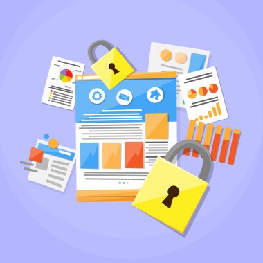 Internet bilgi Web sitesi güvenliği