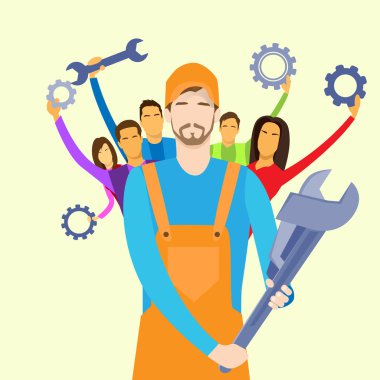 Servis teknik destek ekibi