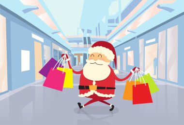 Noel Baba ile çanta yürüyüş