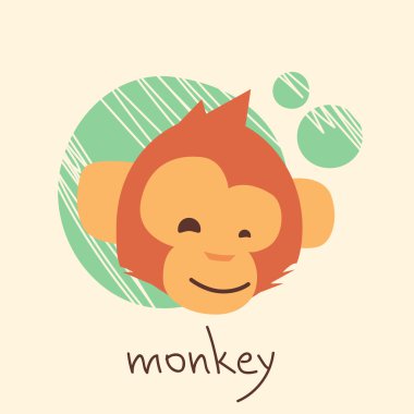 Karikatür maymun surat