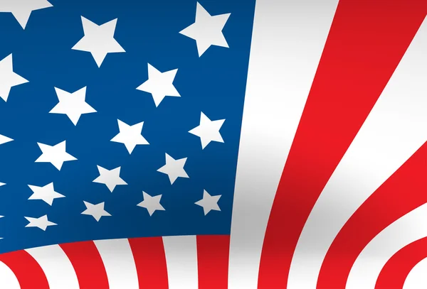 Vlajka Spojených států — Stockový vektor