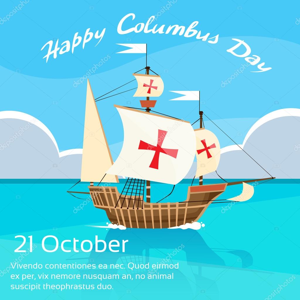 コロンバスストックベクター ロイヤリティフリーコロンバスイラスト Depositphotos