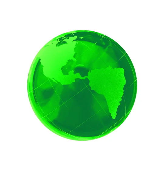 Groen aarde illustratie — Stockfoto