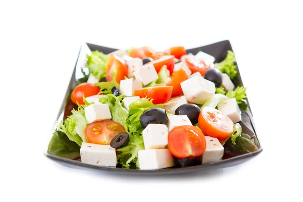 Görög saláta, elszigetelt — Stock Fotó