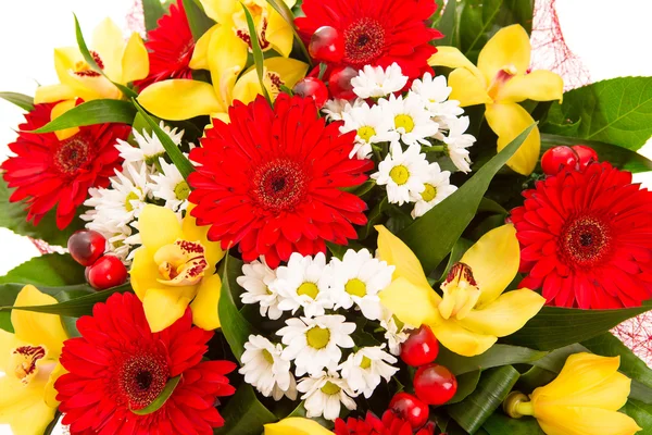 Bouquet de fleurs ensemble Photos De Stock Libres De Droits