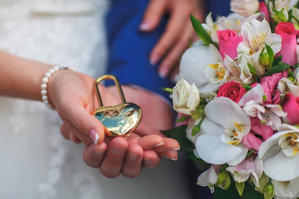 Accessoire de mariage fleur — Photo
