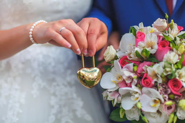 Wedding accessory love — Stock Photo, Image