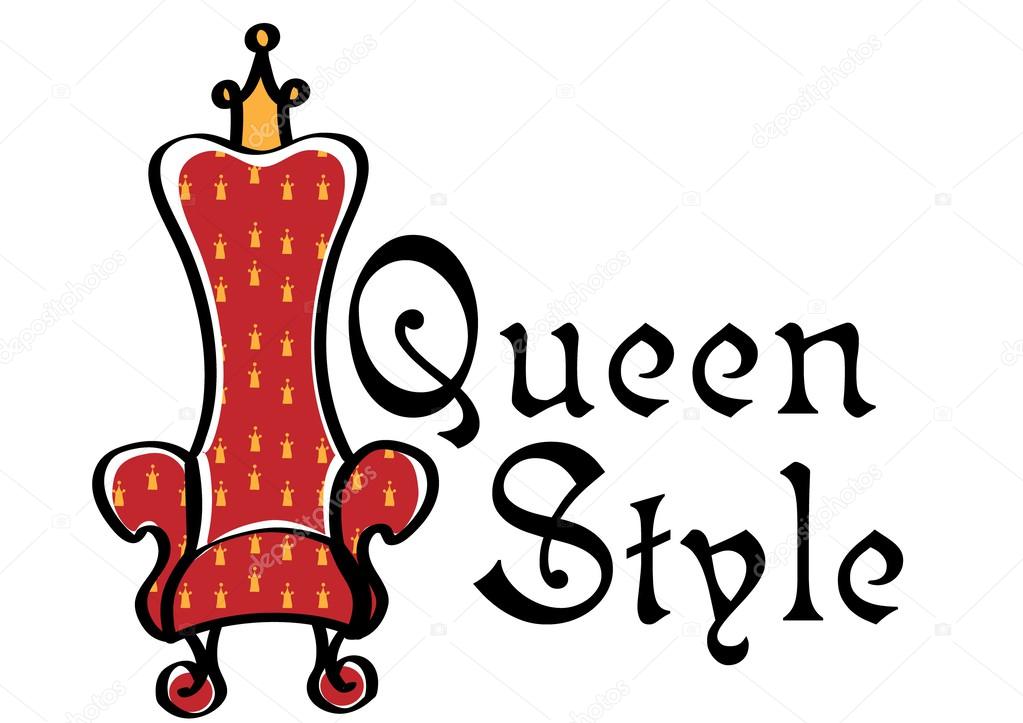 Queen style logo