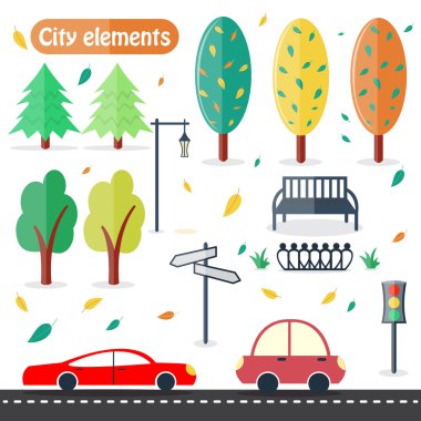 Şehir öğeleri kümesi