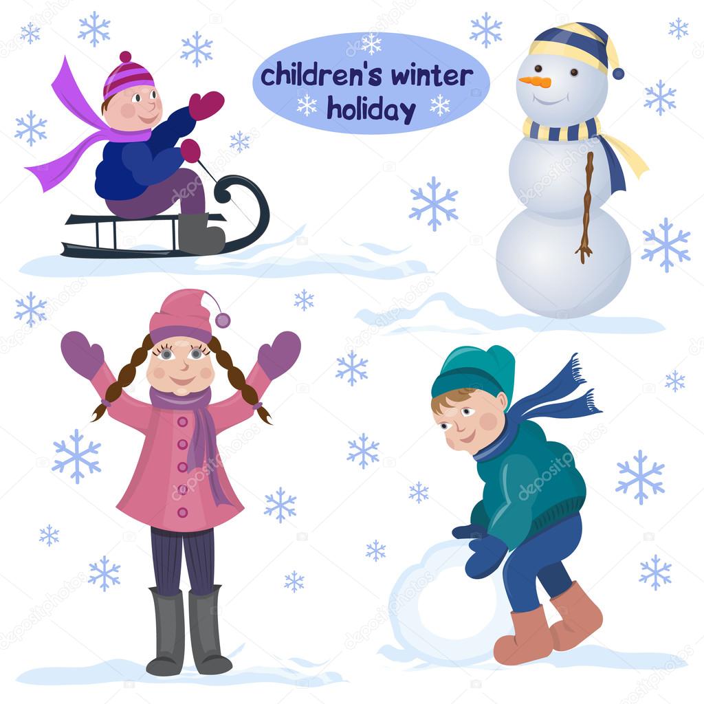Children's winter holiday