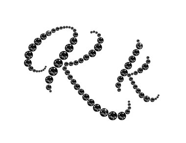 KK Onyx komut dosyası yazı tipi Jeweled