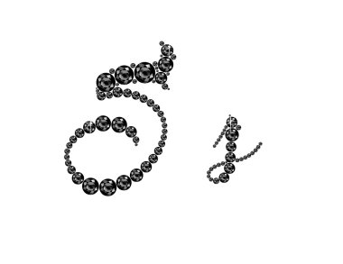 SS Onyx komut dosyası yazı tipi Jeweled