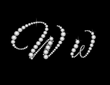 WW elmas komut dosyası yazı tipi Jeweled
