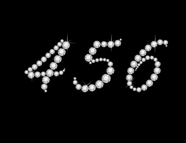 456 elmas komut dosyasında yazı tipi Jeweled
