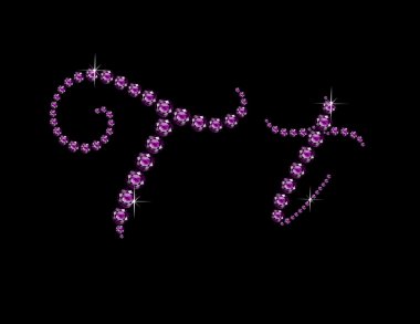 TT Ametist komut dosyası yazı tipi Jeweled