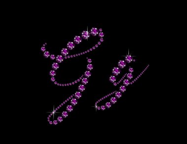 Gg Ametist komut dosyası yazı tipi Jeweled