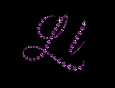 Ll Ametist komut dosyasında yazı tipi Jeweled
