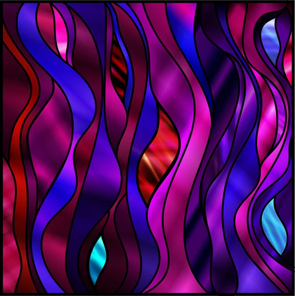 Mor renkli cam pencere