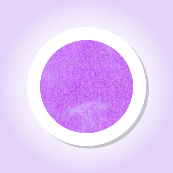 紫水彩パステル サークル ステッカー — ストックベクタ