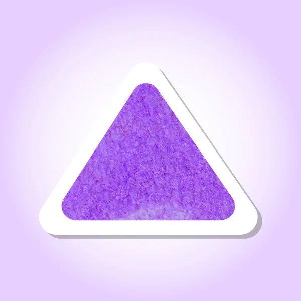 紫水彩パステル サークル ステッカー — ストックベクタ