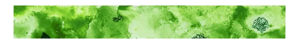 Groene Abstract aquarel Wash — Stockvector