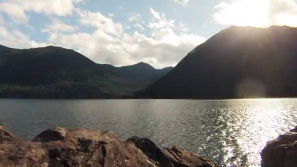 Λίμνη Cushman Time Lapse — Αρχείο Βίντεο