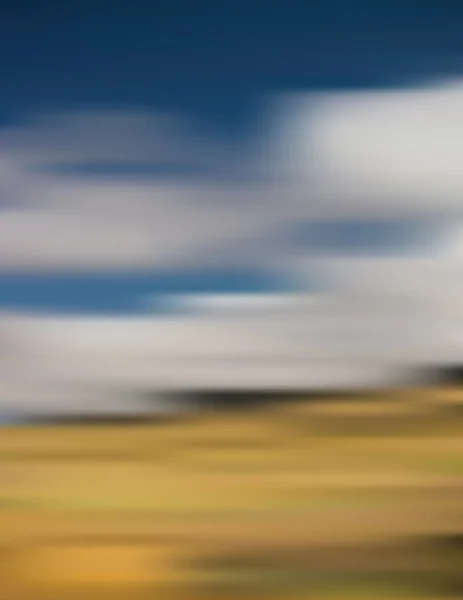 Blauer Himmel und Feldhintergrund — Stockvektor