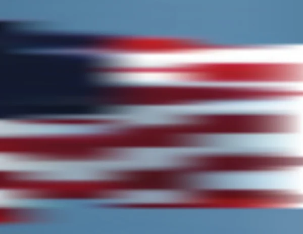 Αμερικανική σημαία θάμπωμα φόντου — Διανυσματικό Αρχείο